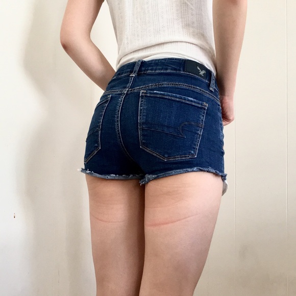 American Eagle Hi-rise Shortie Shorts - Picture 2 of 6